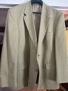 L.L. Bean Men's Beige/Tan Blazer